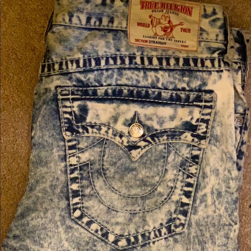 Men's True Religion denim shorts